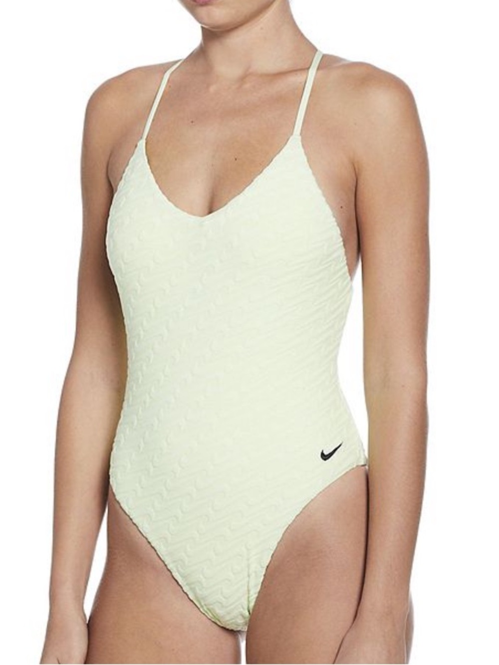 Nike Swoosh Link Y-back One-Piece Swimsuit-Size XL